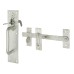 Medium Duty Cranked Hook & Band Gate Hinge Kit with Suffolk Gate Latch - 450mm - Galvanised