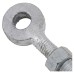 Adjustable Gate Eye - 115mm for 12mm Pin - Galvanised - Pair