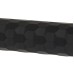 Exel Matt Black Honeycomb Door Handles on Round Rose - Cara Range 
