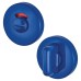 Hoppe AR600/29 Nylon Bathroom Turn & Release with Indicator - 52mm Diameter - Cobalt Blue