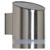 Forum Zink Trimdon 2W LED Solar Outdoor Down Wall Light - IP44 - 3000K Warm White - Stainless Steel