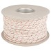 Everlasto No.3 Red Spot Waxed Cotton Sash Window Cord - 6.5mm Diameter - 100m Coil