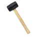 Rapid Racking Rubber Assembly Mallet - 12.9oz - Black