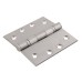 Enduro Extra Wide Ball Bearing Grade 13 Butt Fire Door Hinge -102 x 102 x 3mm - Sat Stainless - Pair