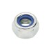 Self Locking Nut Nylon Insert - M8 - Zinc Plated - Pack of 25