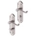 Exel Ashmead Bathroom Lock Door Handle Kit - Satin Chrome