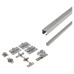 FVG Bi-Folding Sliding Door Gear Kit - 3000mm Track - 4 Door 2 Ways - 40kg Max Door Weight 