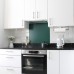 Exel Aluminium Kitchen Splashback - 900 x 750mm - Matt Green
