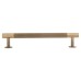 Carlisle Brass 13mm Knurled T-Bar Cabinet Pull Handle - 160mm Centres - Antique Brass