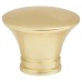 Exel Jest Round Cabinet Knob - 29mm Diameter - Satin Brass