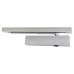GEZE TS5000E Electromagnetic Fire Door Closer - Power 2-6 - Push Side Mounting - Silver