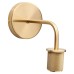 Exel Casa Knurled Indoor Wall Light - Satin Brass Fittings