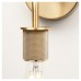 Exel Casa Knurled Indoor Wall Light - Satin Brass Fittings