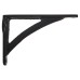 Olde Forge Curved Shelf Bracket - 111 x 78mm - Black