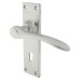 Hampstead Satin Chrome Keyhole Lock Door Handle - Buckingham Range - 152 x 41mm