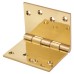 Jedo Quality Projection Hinge - 102 x 152 x 4mm - Polished Brass - Pair