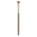 TIMCO Velocity Pozi Countersunk Wood Screws - 5.0 x 100mm - Yellow Zinc - Pack of 100