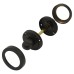 Exel Bathroom Turn & Release - 52mm Diameter - Matt Black
