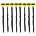 TIMCO Collated Coarse Thread Drywall Screws - 3.5 x 38mm - Black Phosphate - Pack of 1000