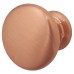 Crofts & Assinder Monmouth Round Cabinet Knob - 38mm Diameter - Brushed Copper