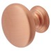 Crofts & Assinder Monmouth Round Cabinet Knob - 38mm Diameter - Brushed Copper