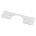 FVG Cabinet Hinge Repair Plates - 90 x 25mm - White