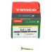 TIMCO Classic Pozi Countersunk Wood Screws - 5.0 x 30mm - Yellow Zinc - Pack of 200