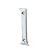 76mm Screw Fix Door Numeral - 1 - Polished Chrome