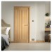LPD Mexicano 5 Panel Pre-Finished Solid Internal Door - 1981 x 533 x 35mm - Oak