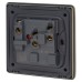 Trendi 13A 1 Gang Screwless Double Pole Switched Socket - Champagne Gold