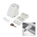 Jackloc Titan Key-Locking Folding Window Restrictor - White