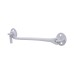 Exel Cabin Hook & Eye - 200mm Length - White Iron