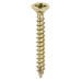 TIMCO Velocity Pozi Countersunk Wood Screws - 4.0 x 35mm - Yellow Zinc - Pack of 200