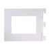 Exel Twin Slot Shelf Book End - 142 x 118mm - White