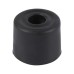 Exel PVC Floor Door Stop - 21 x 28mm - Black - Pack of 10