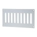 Exel Plain Slotted Vent - 165 x 89mm - 3040mm² Free Air Flow - Satin Aluminium