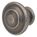Olde Forge Readford Round Cabinet Knob - 33mm Diameter - Antique Pewter