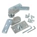 Top & Bottom Pivot Set - 100 x 28mm - Satin Stainless Steel