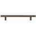 Exel 12mm T-Bar Cabinet Pull Handle - 224mm Centres - Brushed Pewter Effect