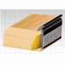 Exitex Lipped Glazing Tape - 1.8 x 12.8mm - 33m Length - Black