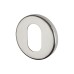 Exel Escutcheon - 52mm Diameter - Oval - Polished Stainless Steel