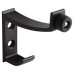 Premier Hat & Coat Hook - 12-13mm Panels - Black Textured