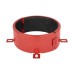 Sealmaster FireClose Intumescent Pipe Collar - 160mm Collar Size - Red