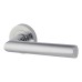 Exel Polished Chrome Door Handles on Round Rose - Emily Range 