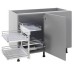 Kitchen Cabinet Storage Blind Corner Optimiser Plus - Fits to Cabinet Width 900mm