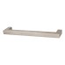 Exel 14mm Square D-Bar Cabinet Pull Handle - 96mm Centres - Satin Stainless Steel