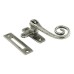 From The Anvil Monkey Tail Mortice Plate Casement Window Fastener - Reversible - Pewter