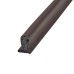 Exitex D Slot Aquatex Seal - 6.5mm - 6m Length - Brown