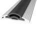 Sealmaster Cyclone Seal - 1000mm Length - TES Threshold - Inward Opening Doors - Silver