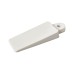 Door Wedge - 58 x 20mm - White Rubber - Pack of 10